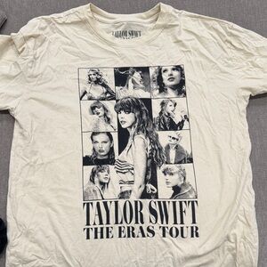Taylor Swift The Eras Tour Cream T-Shirt